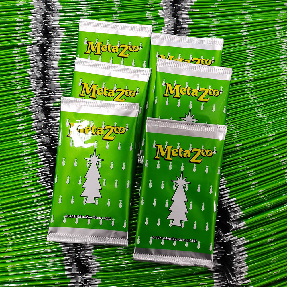 Christmas Holiday 2021 MetaZoo Green Pack Art