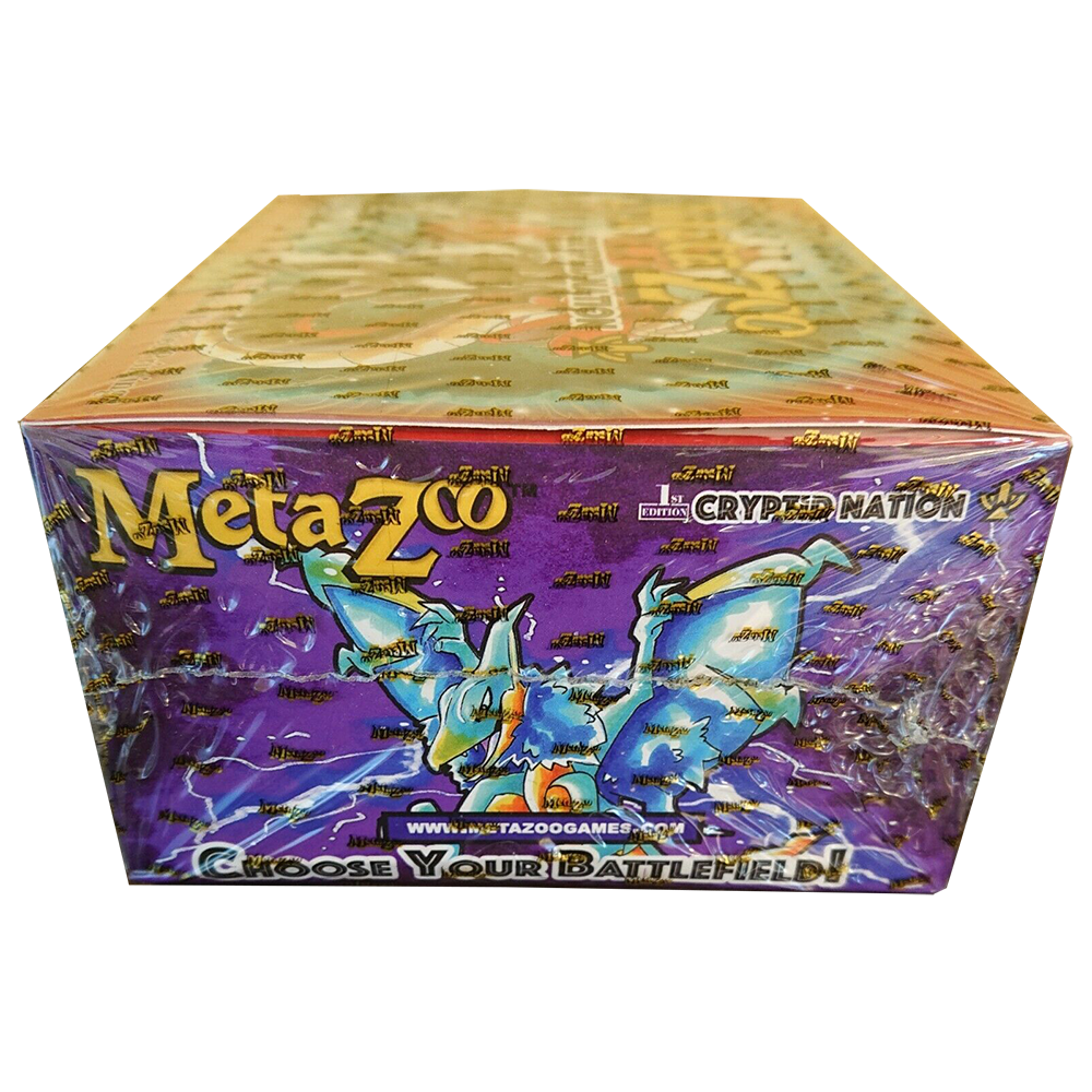 Kickstarter MetaZoo Cryptid Nation 1st Edition Booster Box Right Side