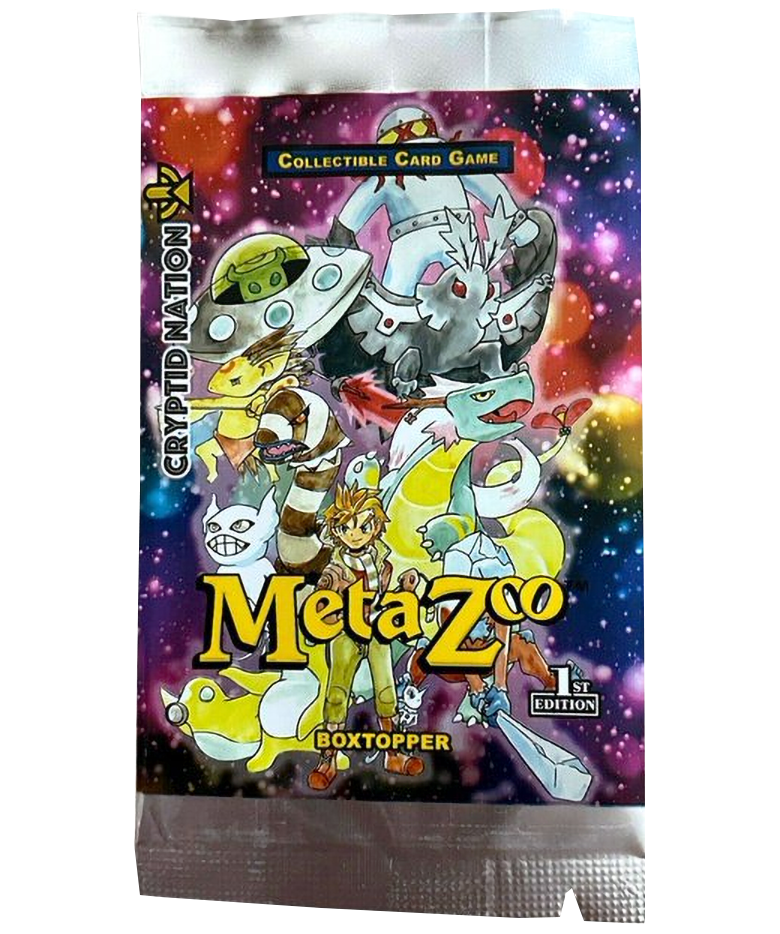 MetaZoo Cryptid Nation 1st Edition Booster Box BoxTopper