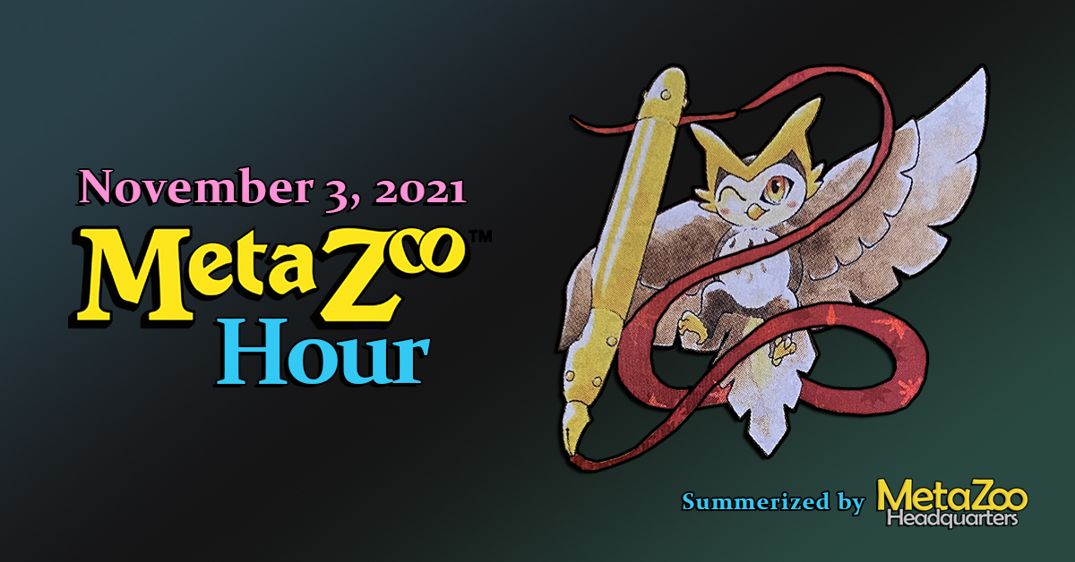 MetaZoo Hour - November 3 2021