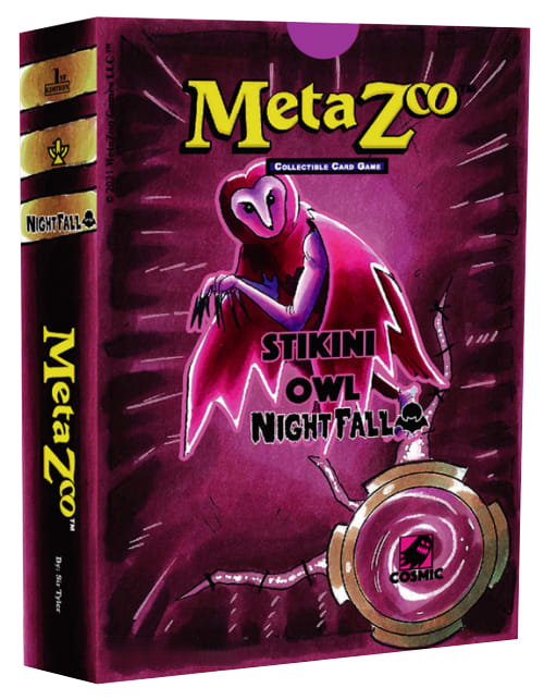 Stikini Owl MetaZoo Nightfall Tribal Theme Deck