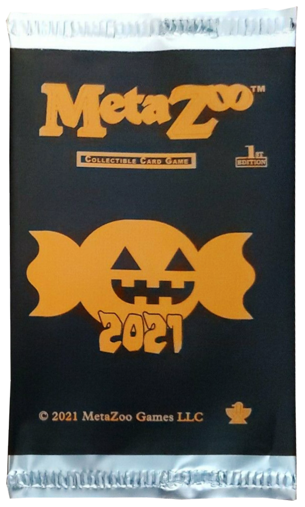 MetaZoo Holiday Promo 1st Edition 2021 Nightfall Sealed Booster Pack
