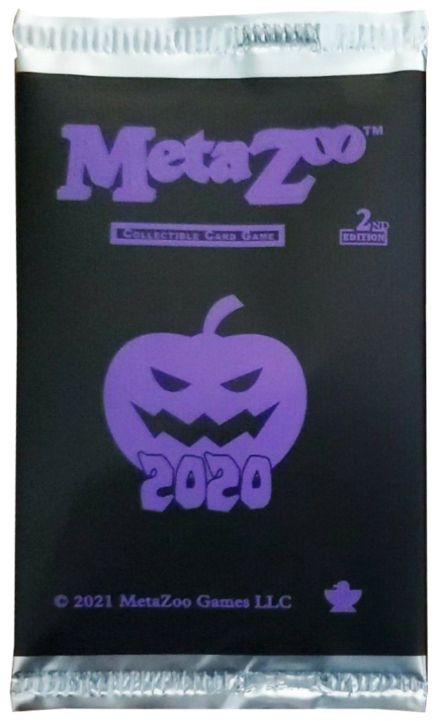 MetaZoo Holiday Promo 2nd Edition 2020 Nightfall Sealed Booster Pack