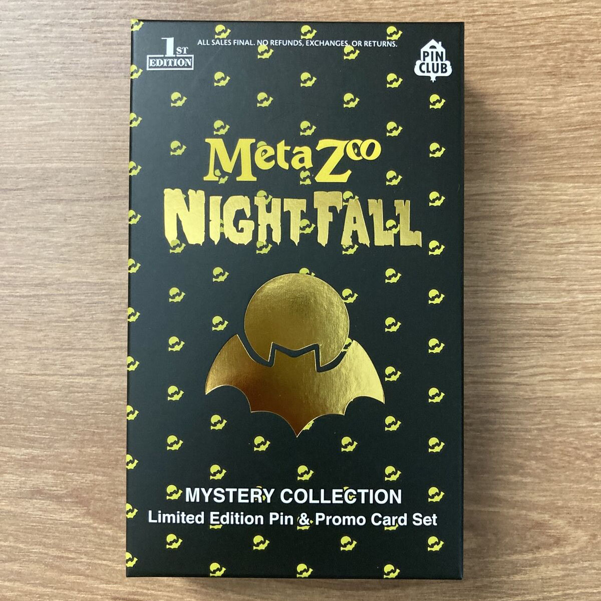 MetaZoo Nightfall x Pin Club Box - Front