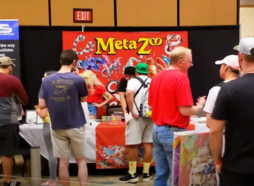 MetaZoo Booth at Frisco Texas Collect-A-Con 2021