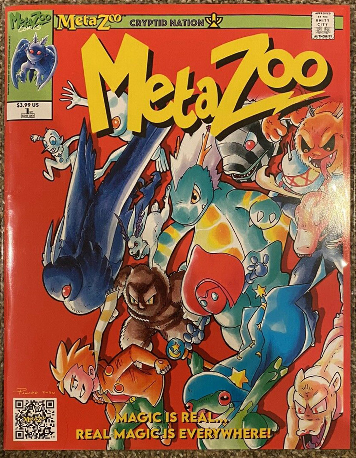 MetaZoo Illustrated Novel - Chapter 1 Print 1 - Front