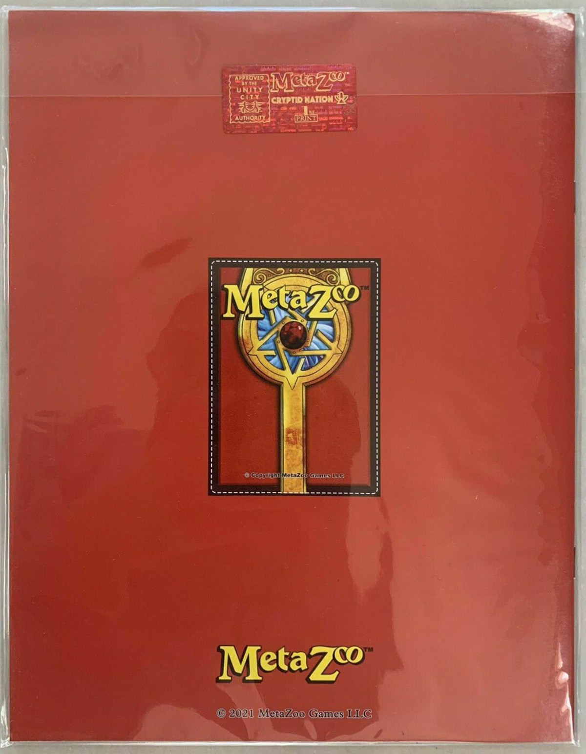 MetaZoo Illustrated Novel - Chapter 2 Print 1 - Back