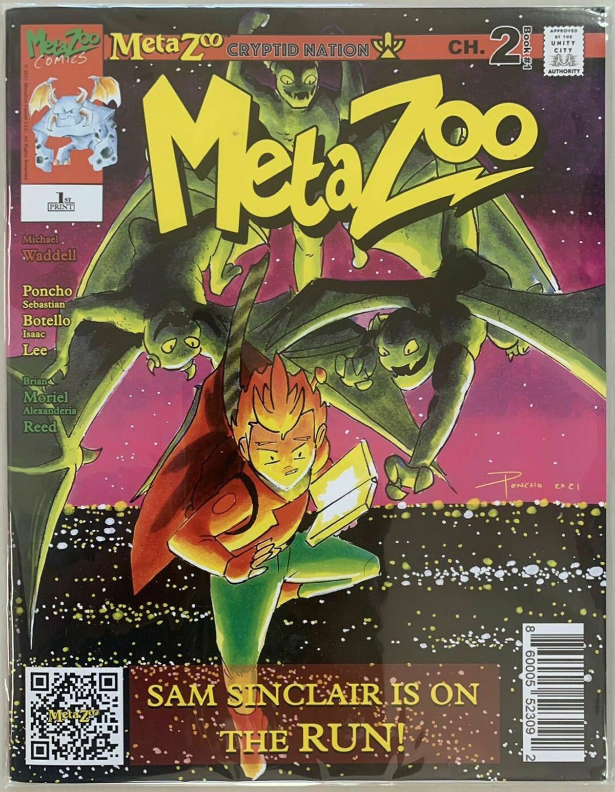 MetaZoo Illustrated Novel - Chapter 2 Print 1 - Front