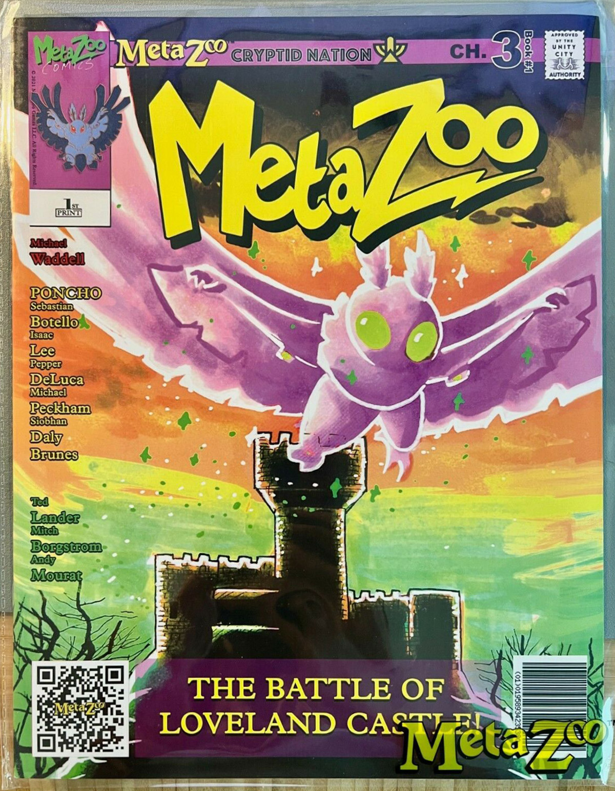 MetaZoo Illustrated Novel - Chapter 3 Print 1 - Front